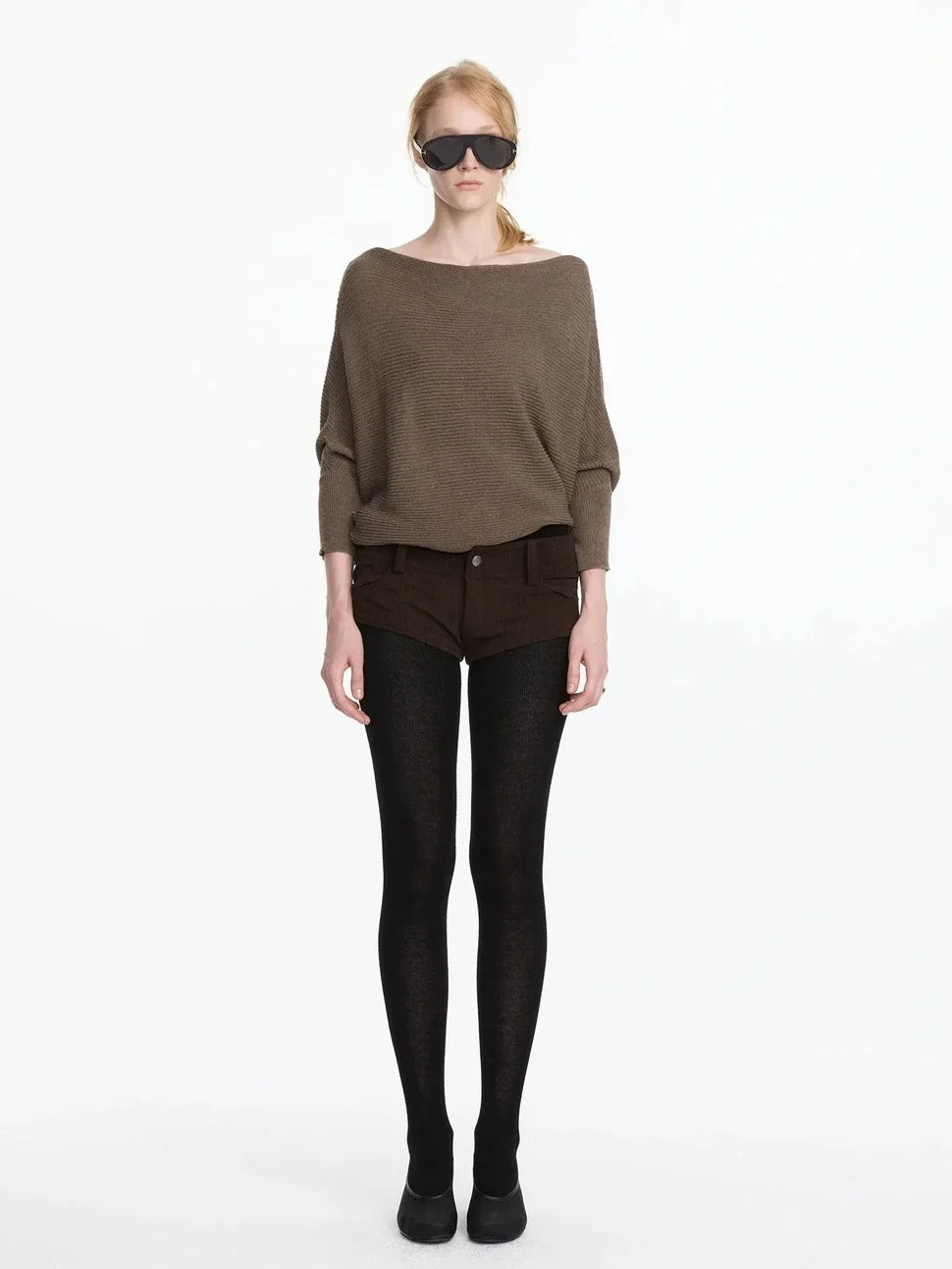 Stretch Wool Blend Tights