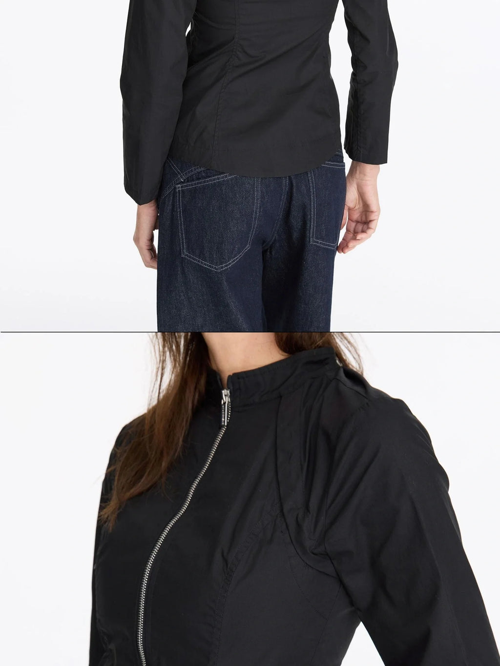 Two Way Detachable Zip Jacket