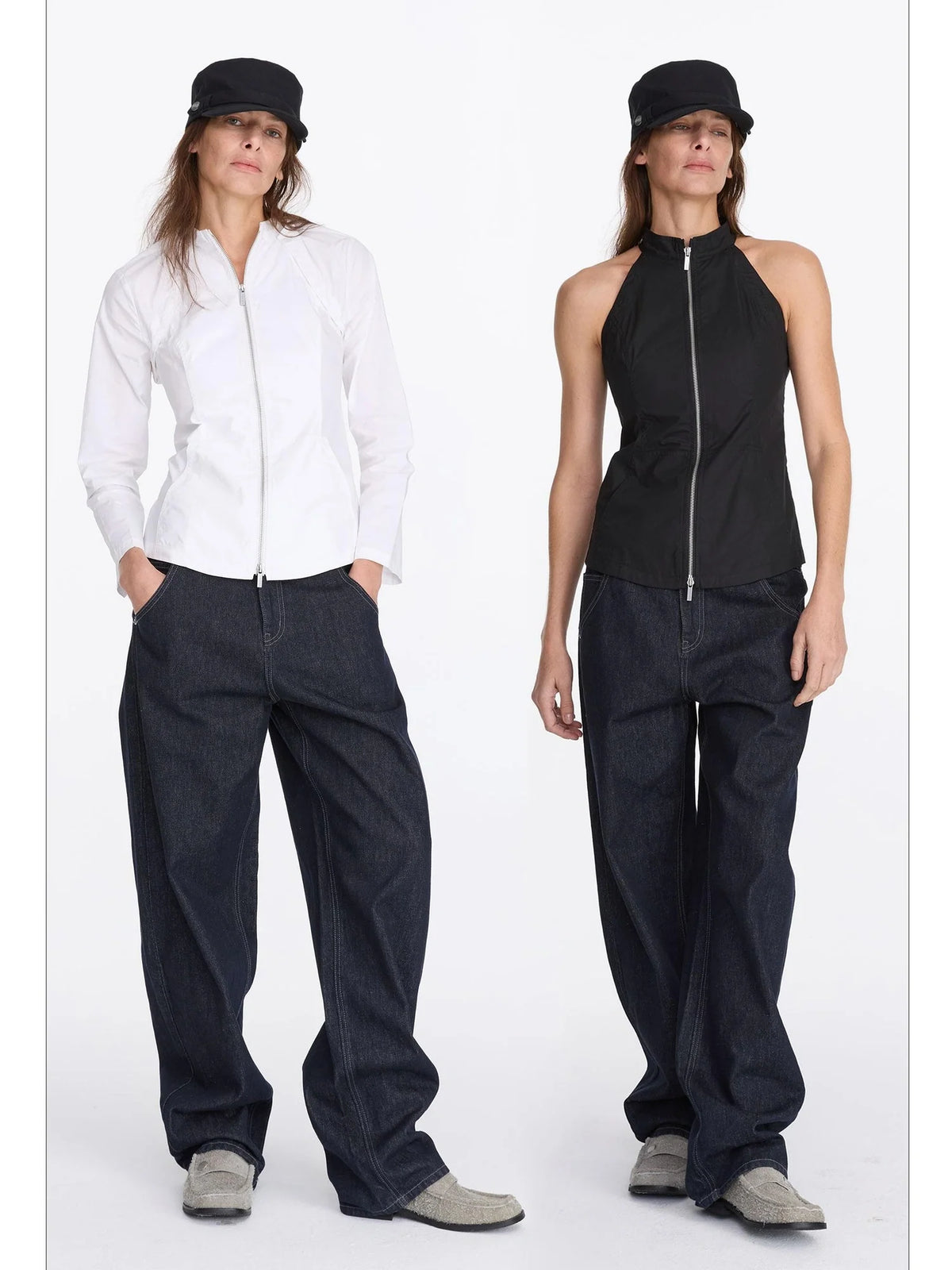 Two Way Detachable Zip Jacket
