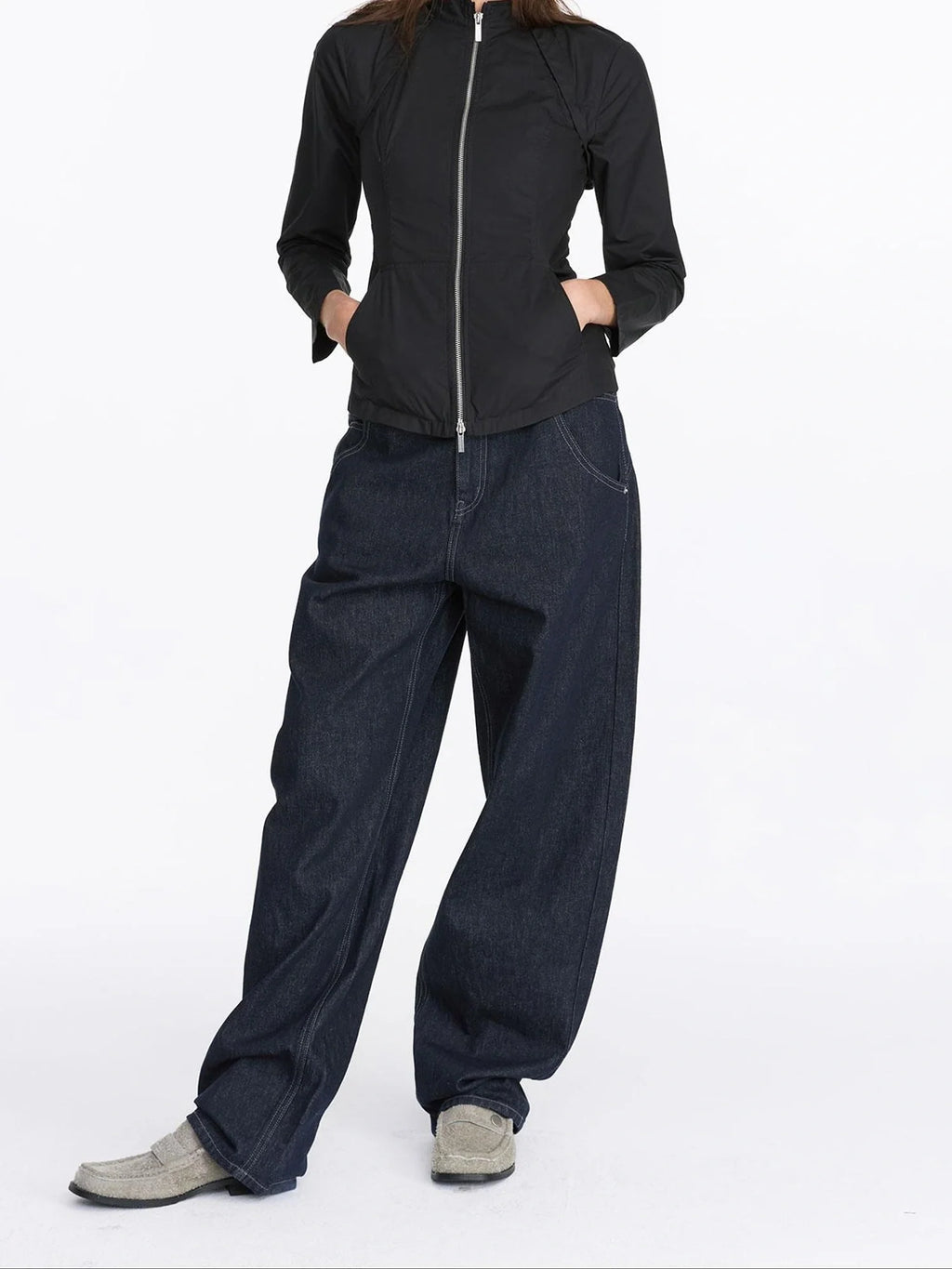 Two Way Detachable Zip Jacket