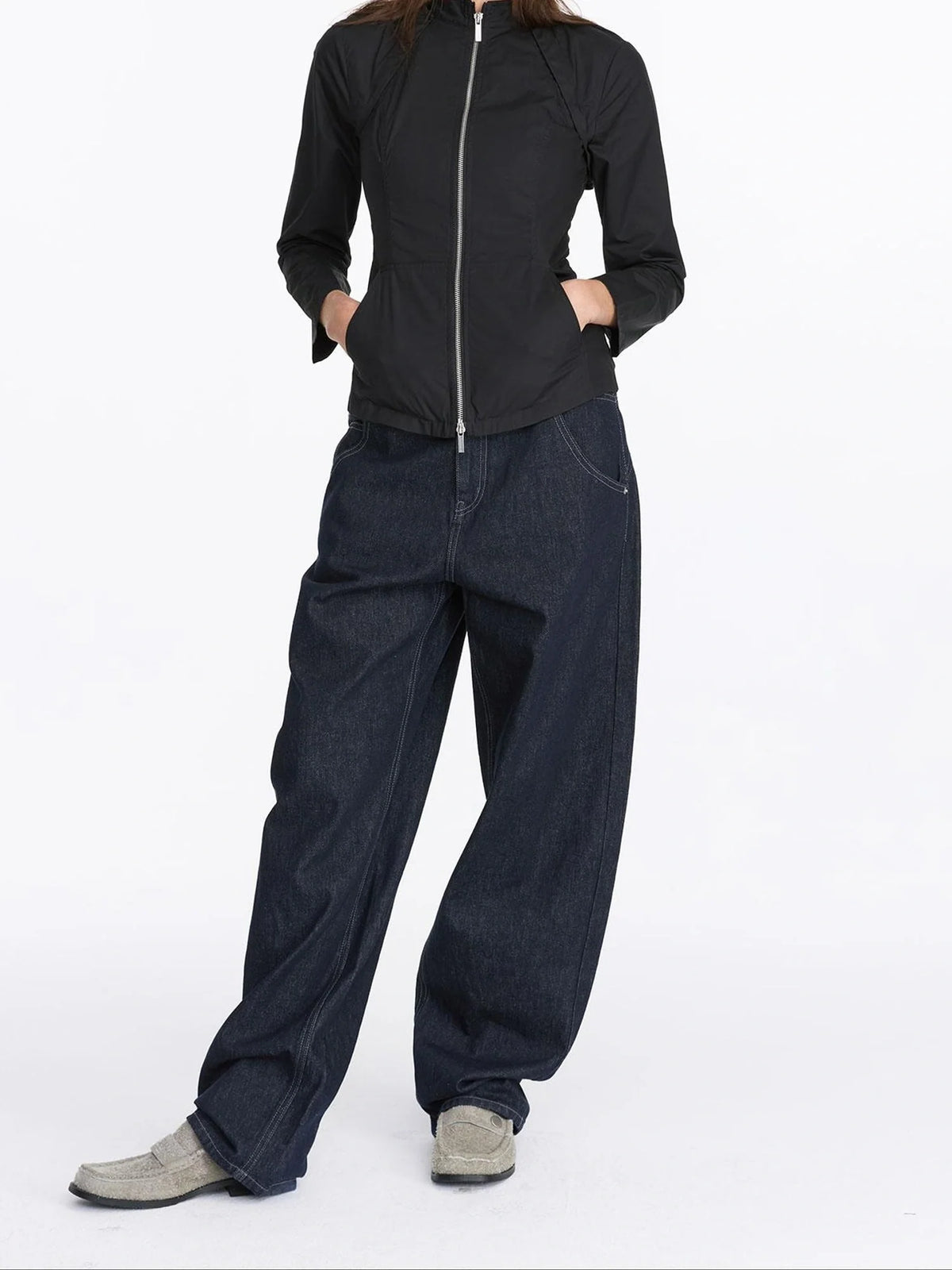 Two Way Detachable Zip Jacket