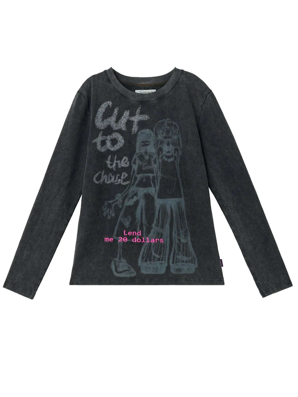 Bestie Borrowed Tee Retro Washed Cotton