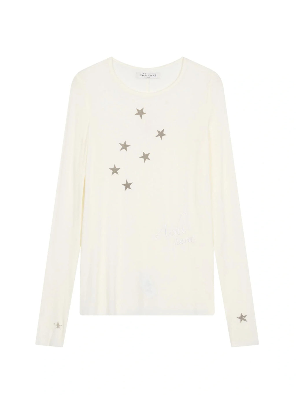 Starry Sunscreen Print Knit Tee
