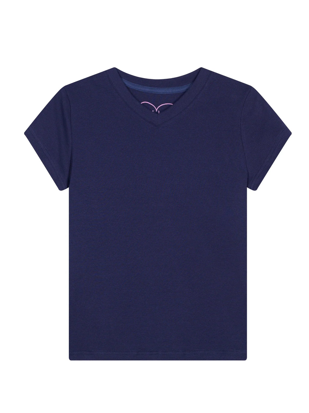 Jelly V-Neck Stretch Tee
