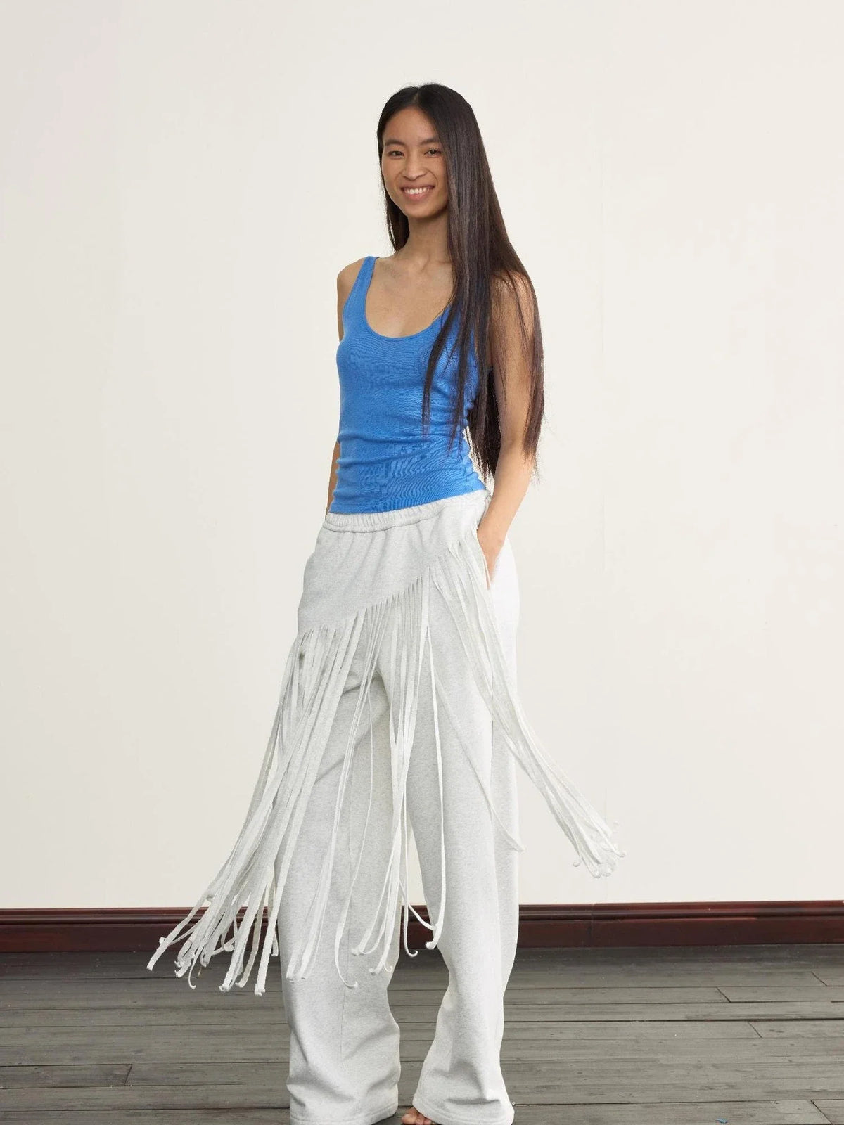 Fine Rib Knit Camisole Top