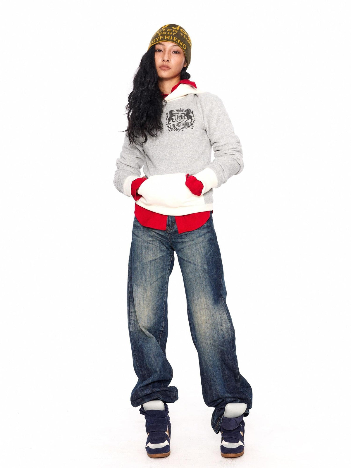 Fleece Lined Digital Print Slim Fit Kangaroo Pocket Unisex Cotton Hoodies