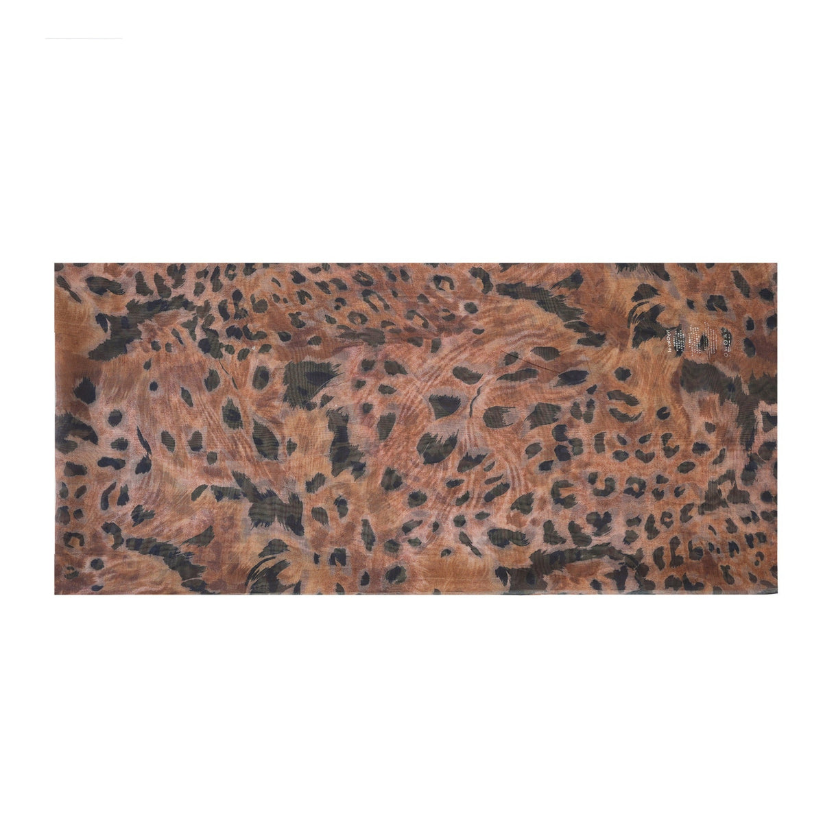 Misty Lightweight Leopard Print Multifunctional Women's Polyester Headdresses