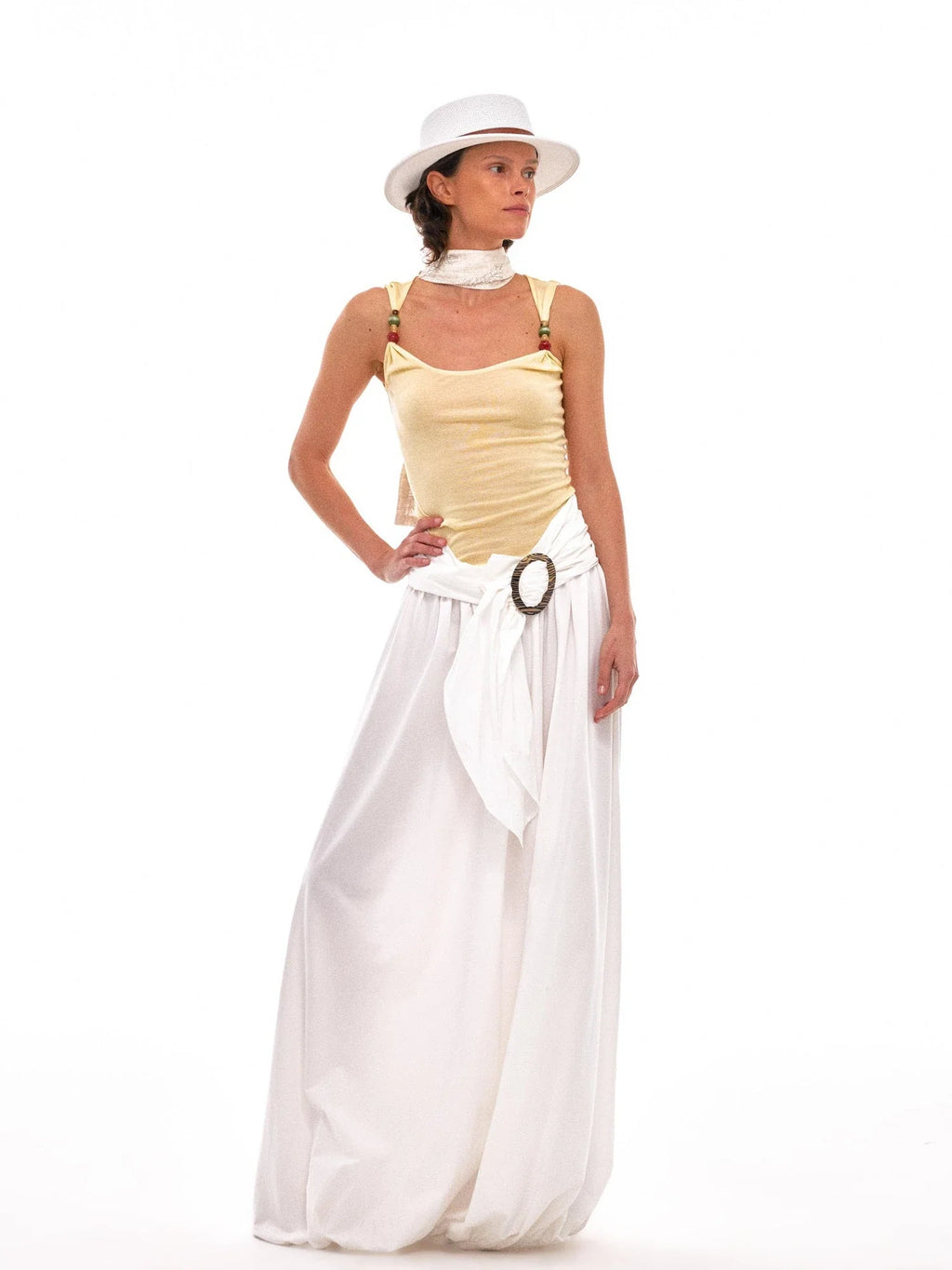 Tencel Wool Beaded Camisole Four Colors