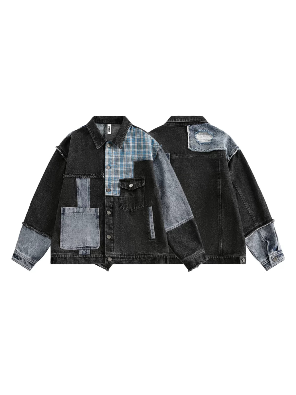 RETRO DESTRUCTION DENIM JACKET