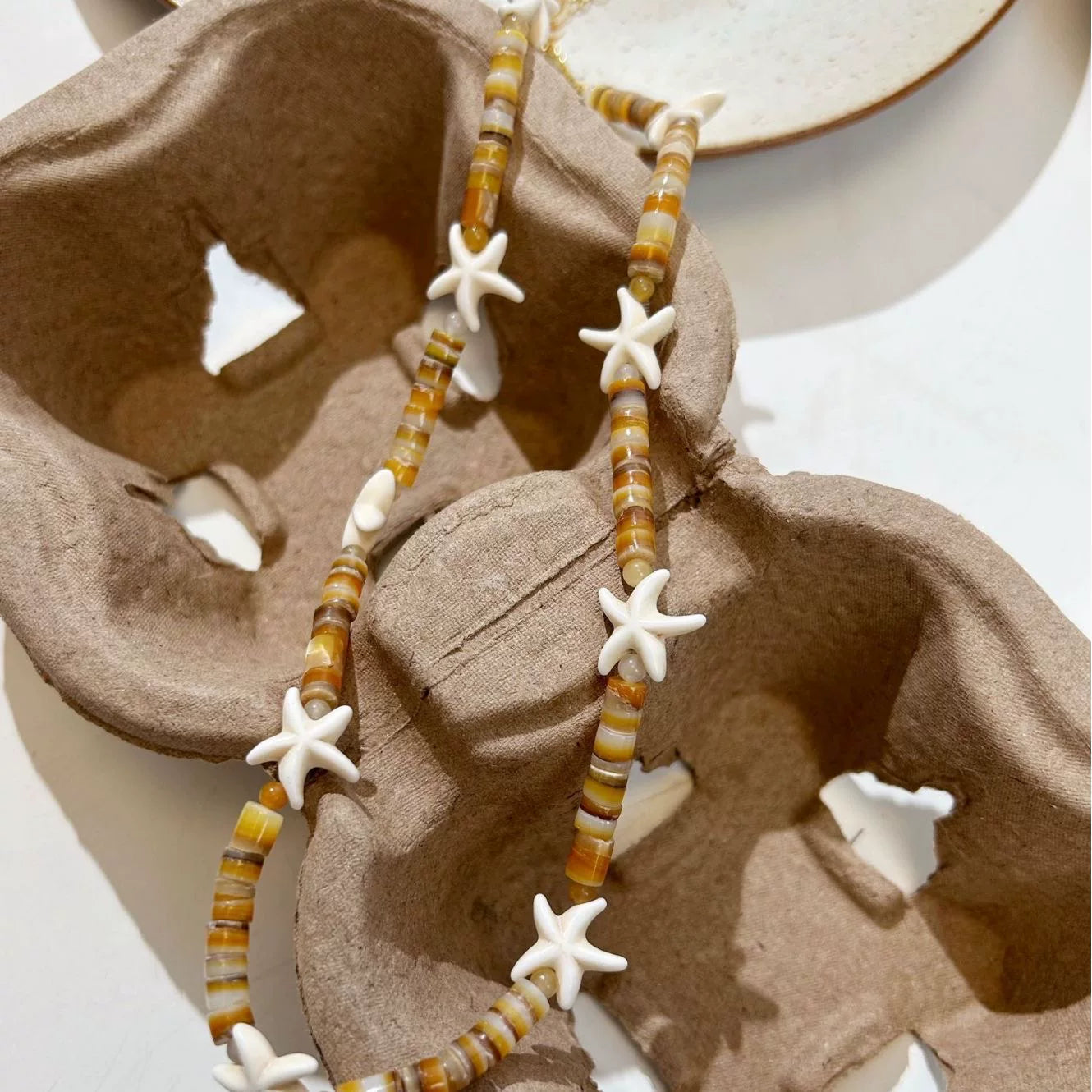 VINTAGE BEADED NECKLACE