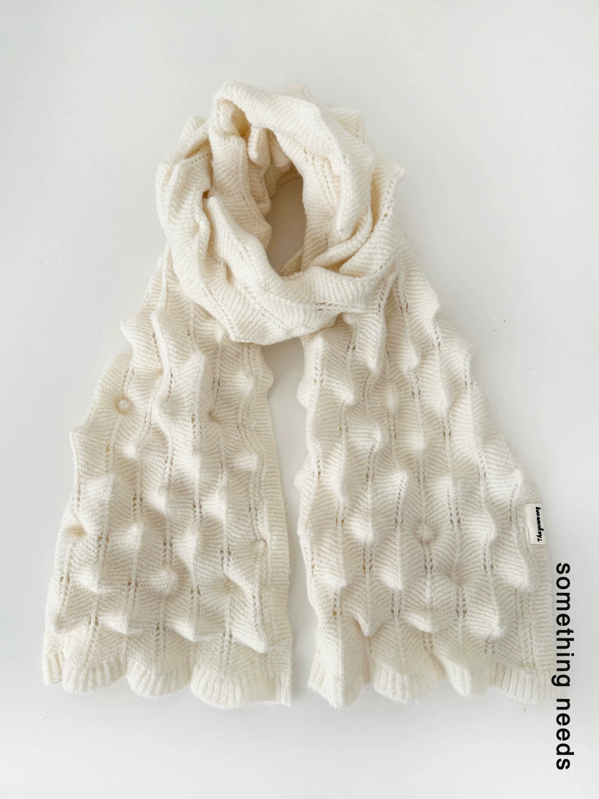 TRIA SELECT | THICK WOOL SCARF FOR WINTER【ID:TN00142】
