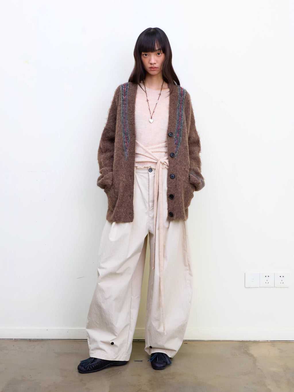 Lantern Trousers in Khaki or Soft Sand