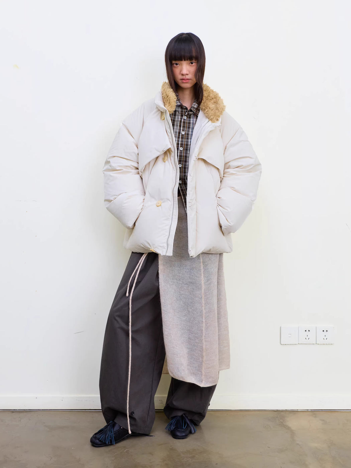Lantern Trousers in Khaki or Soft Sand