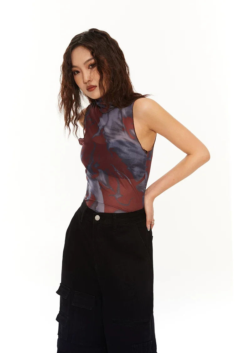 Phantom Bloom Mesh Tank