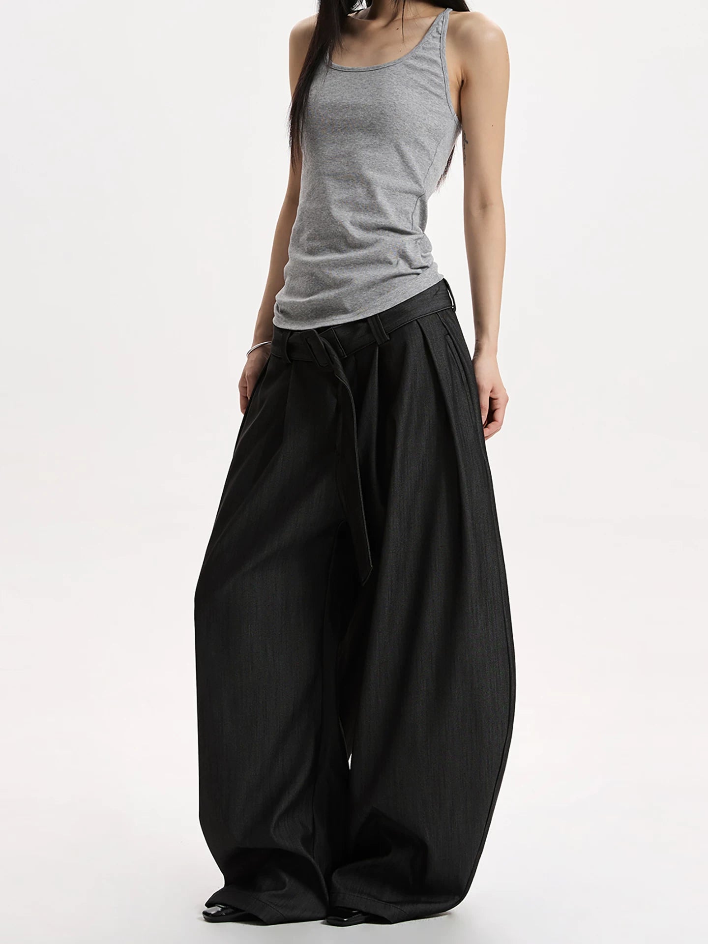 VINTAGE DRAPEY CASUAL PANTS