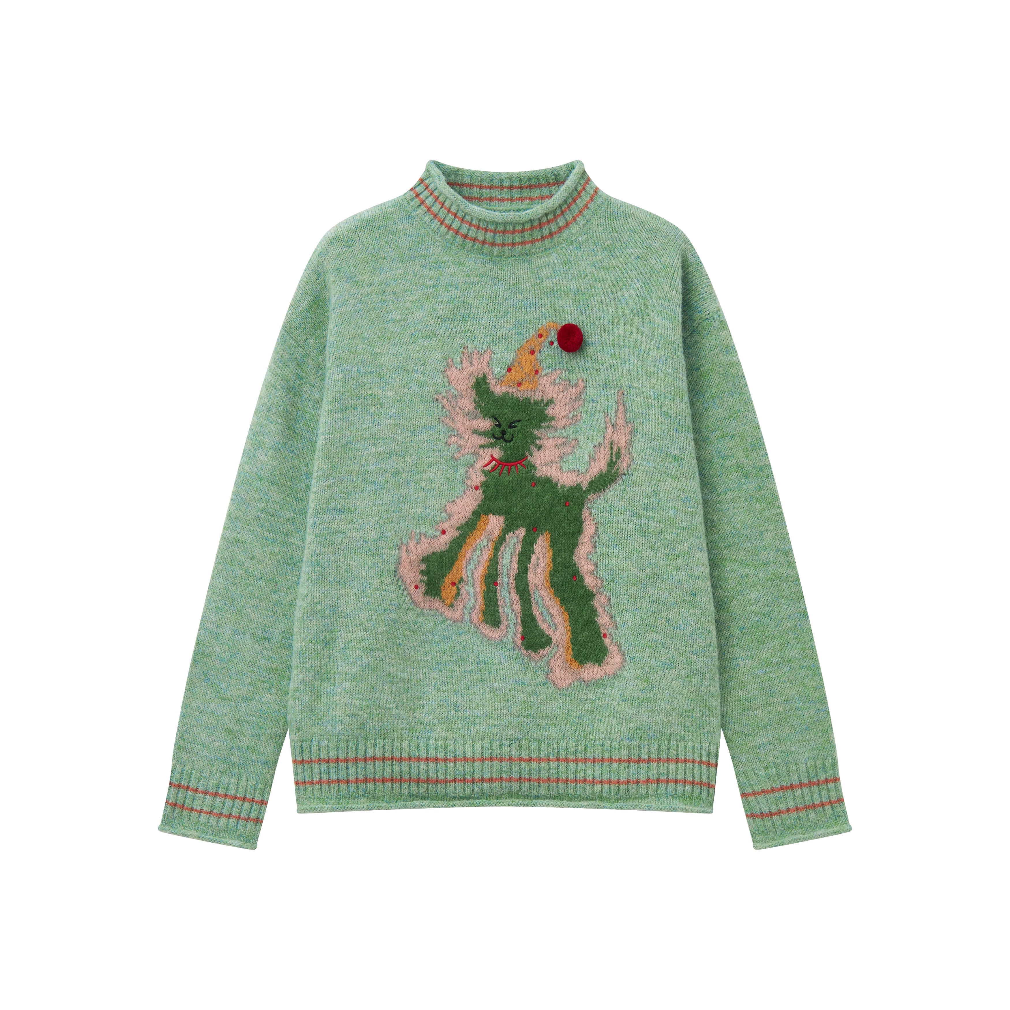 化学少女 | KNIT SWEATER WITH BOWLER HAT【ID:TN00148】