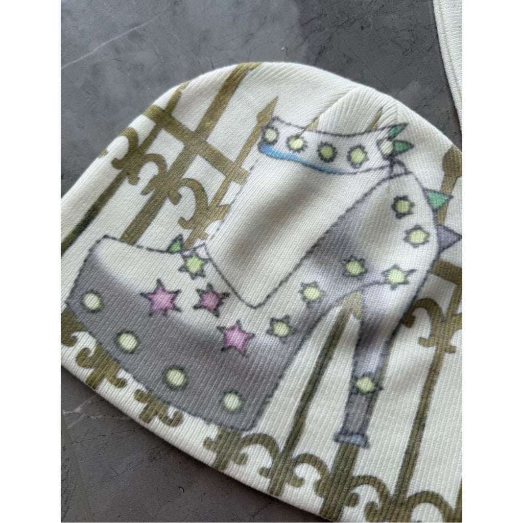 TRIA SELECT | Y2K CUTE KNIT HAT【ID:TN00125】
