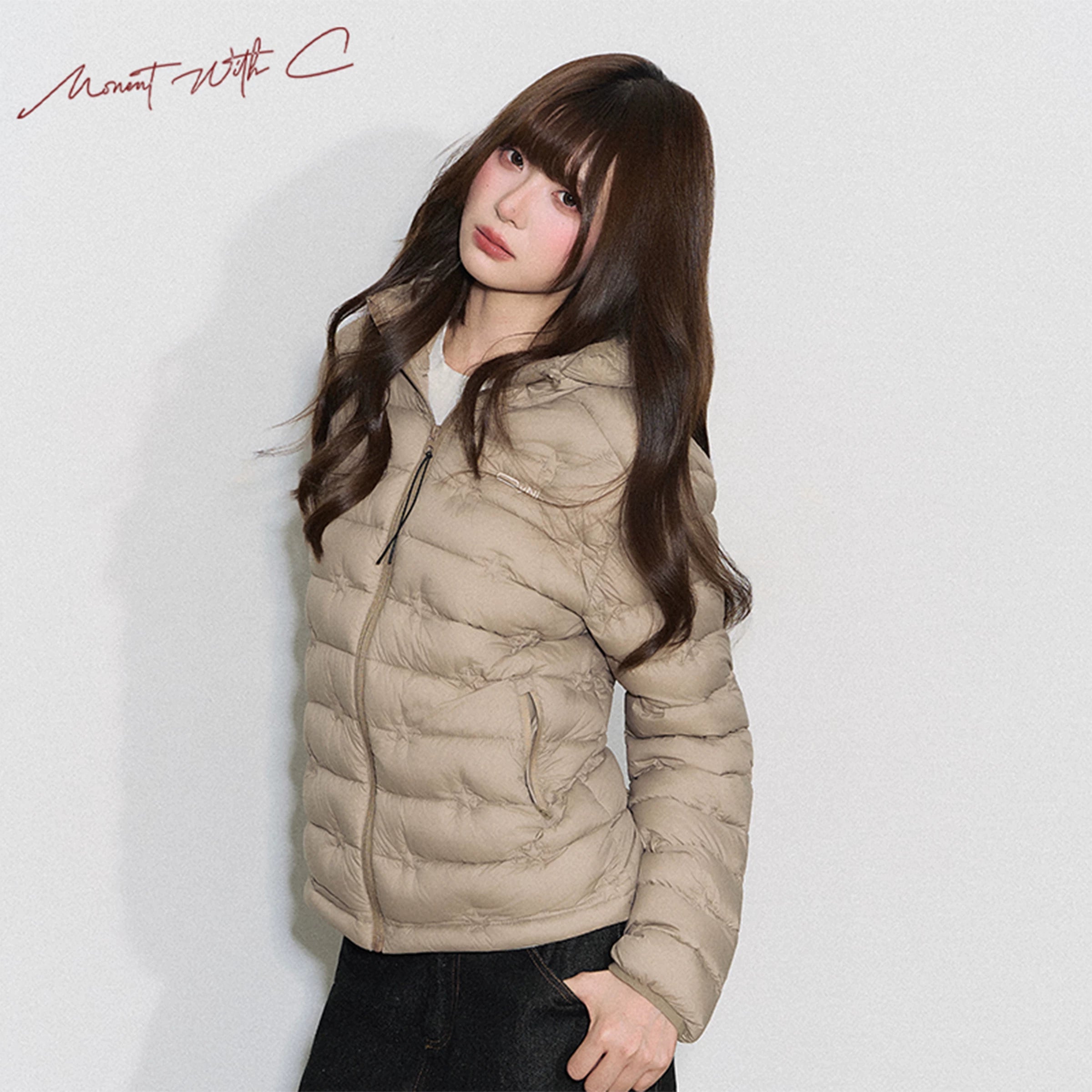THELIGHT | LIGHTWEIGHT QUILTED HOODED JACKET【ID:TN00092】