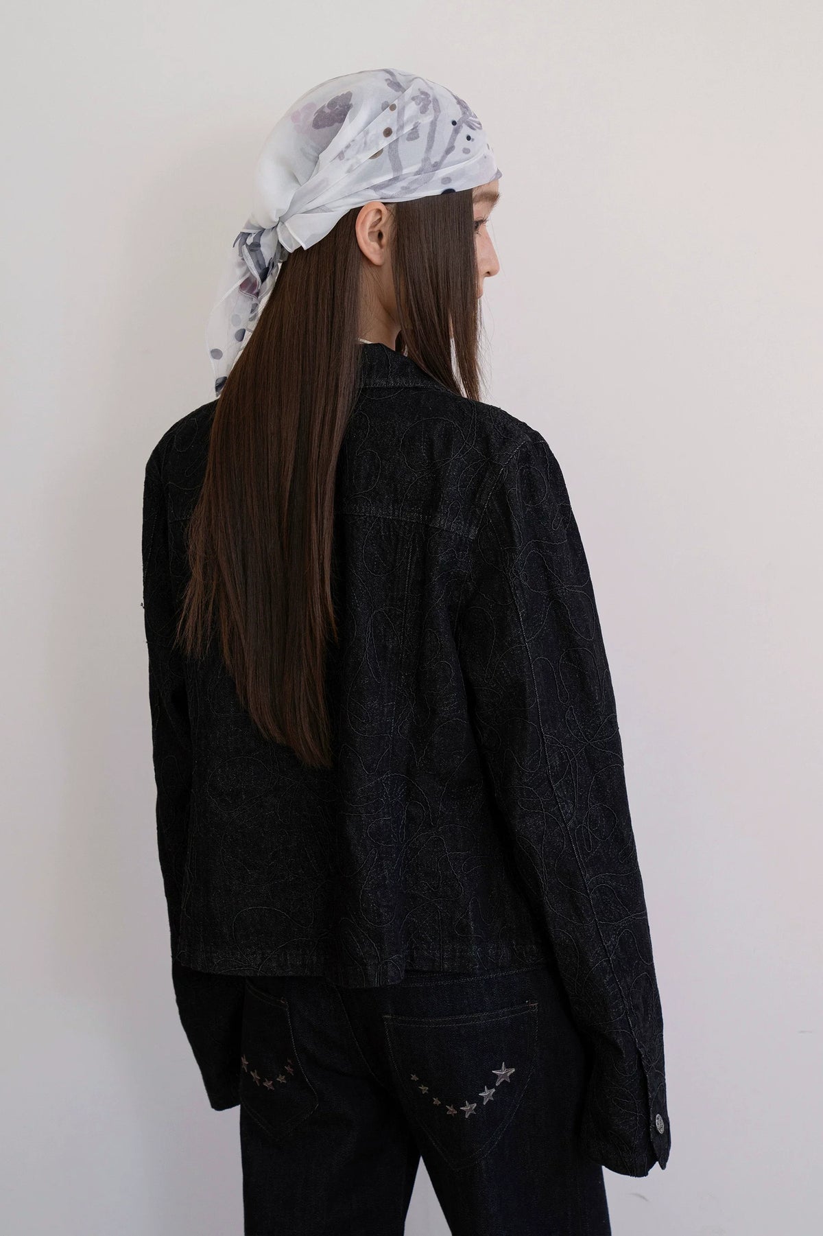 Phantom Stitch Denim Jacket