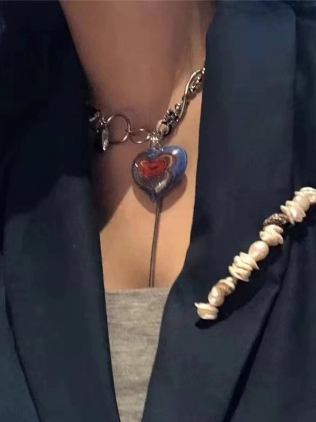 VINTAGE DOUBLE LAYER NECKLACE