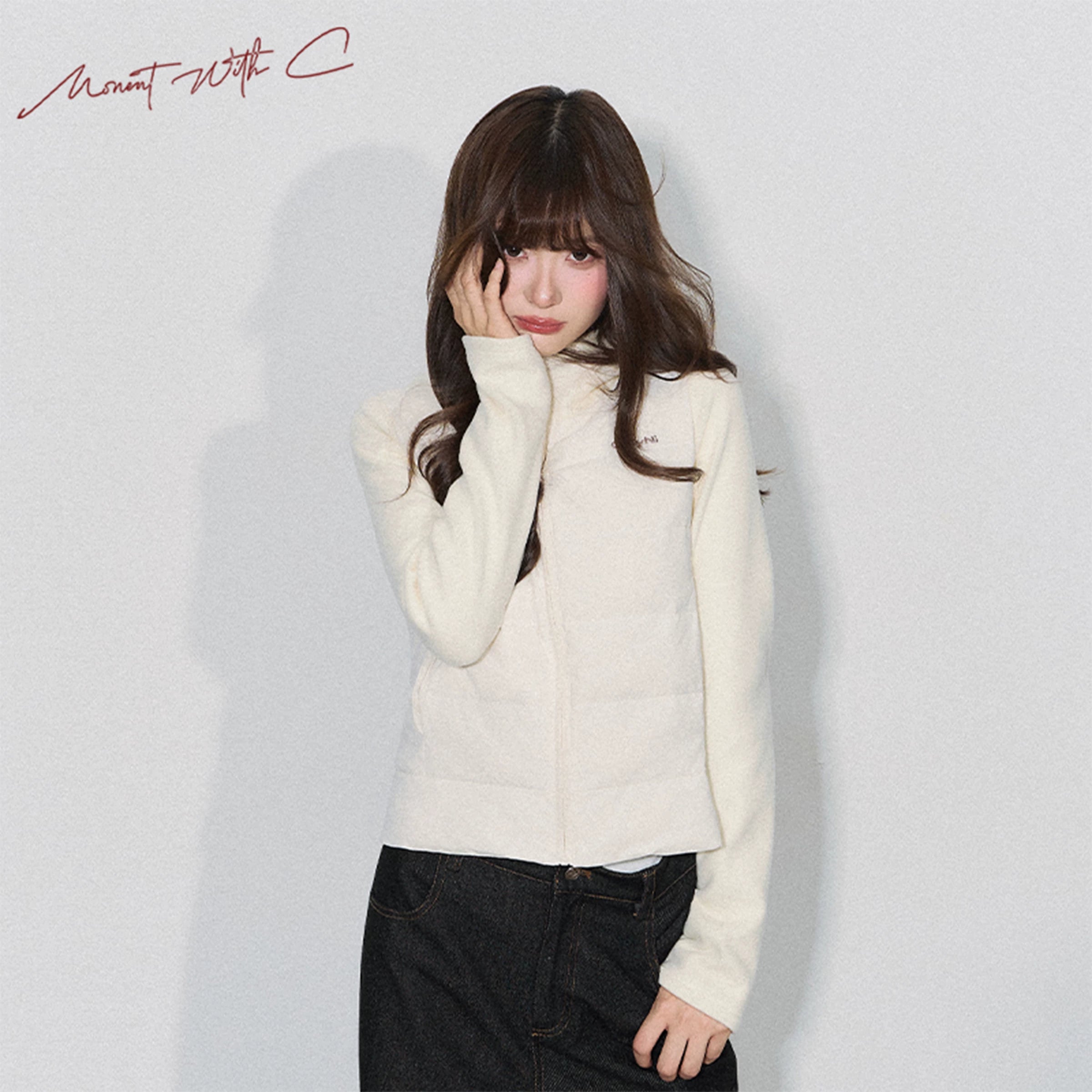 THELIGHT | PLAID SPLICE HOODED JACKET【ID:TN00094】