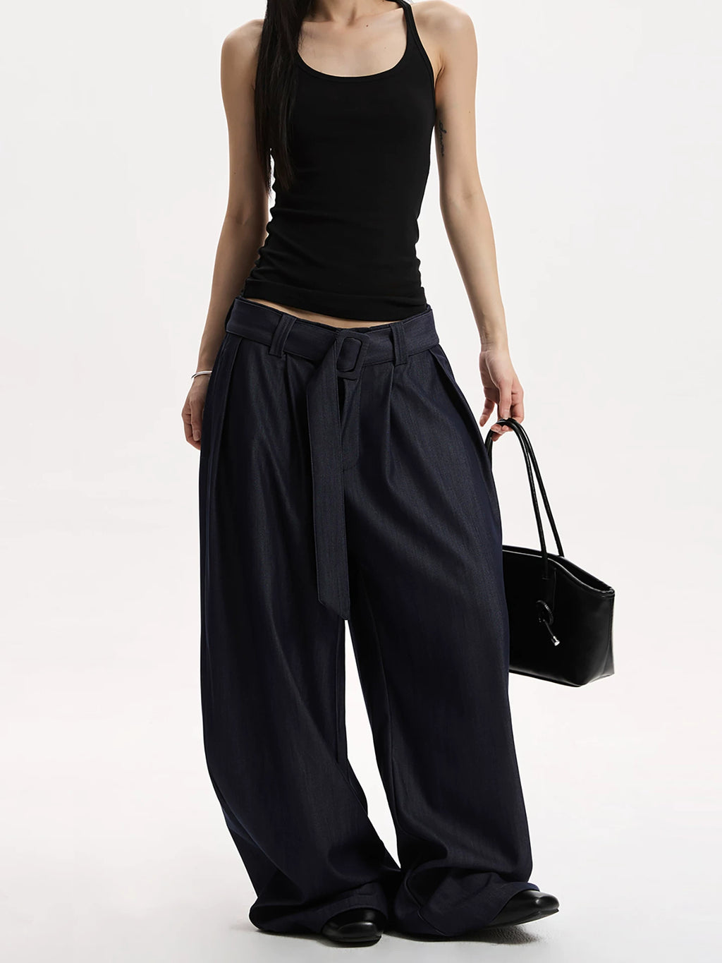 VINTAGE DRAPEY CASUAL PANTS