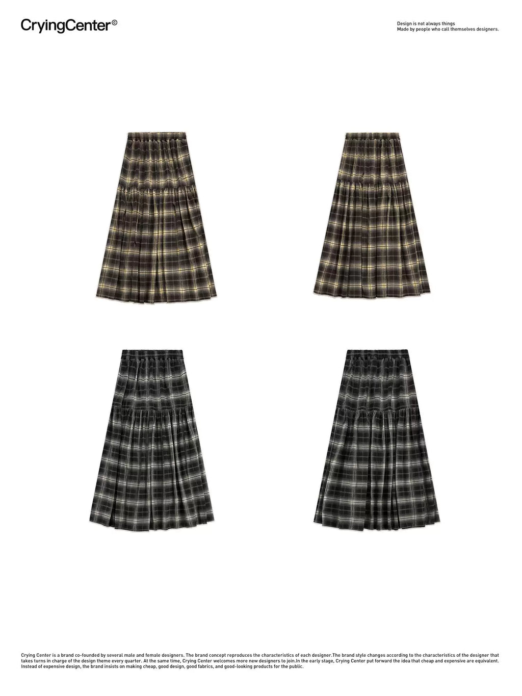PLAID LONG DRESS COLLECTION