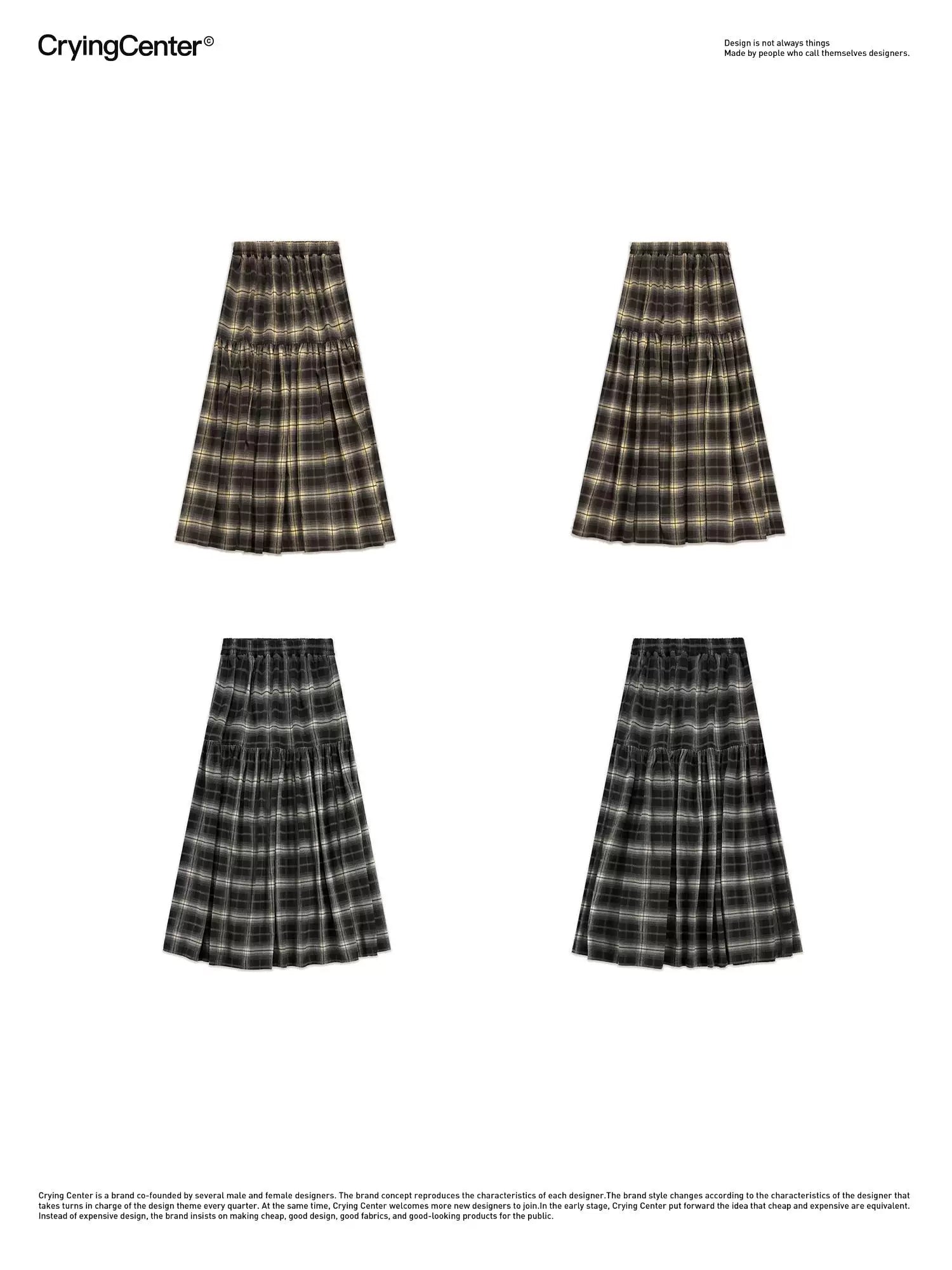 PLAID LONG DRESS COLLECTION