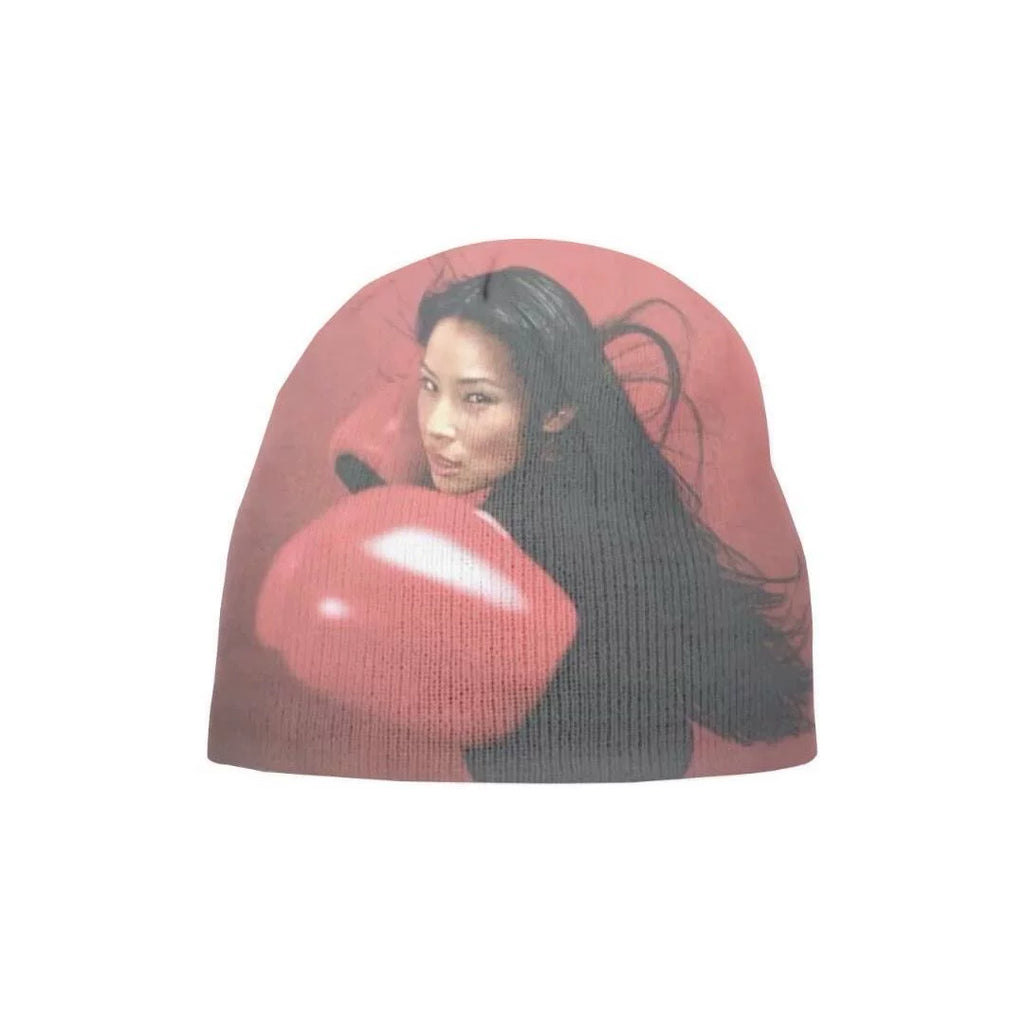 TRIA SELECT | RETRO Y2K DOUBLE-SIDED KNIT CAP【ID:TN00124】