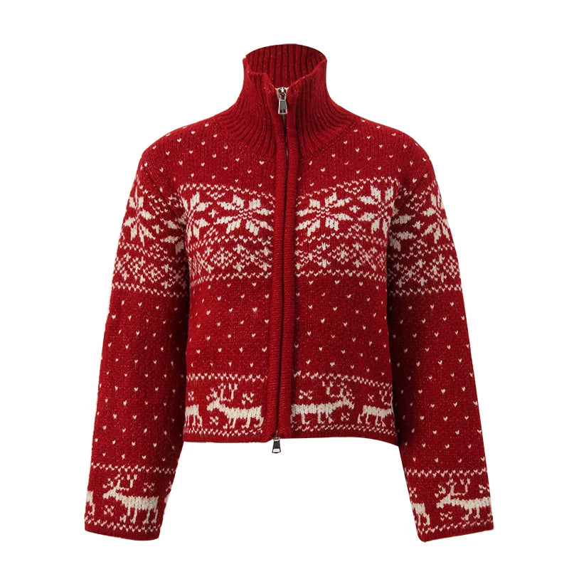 3months |  VINTAGE FAIR ISLE CARDIGAN【ID:TN00030】