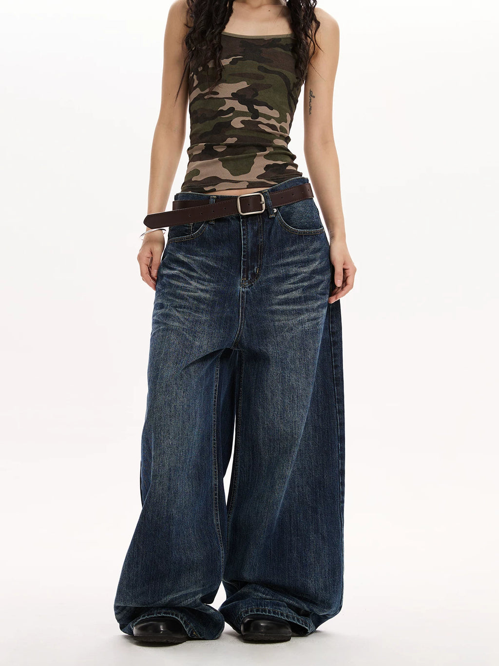 VATTY | VINTAGE WASH CAT WHISKERS JEANS【ID:TN00210】