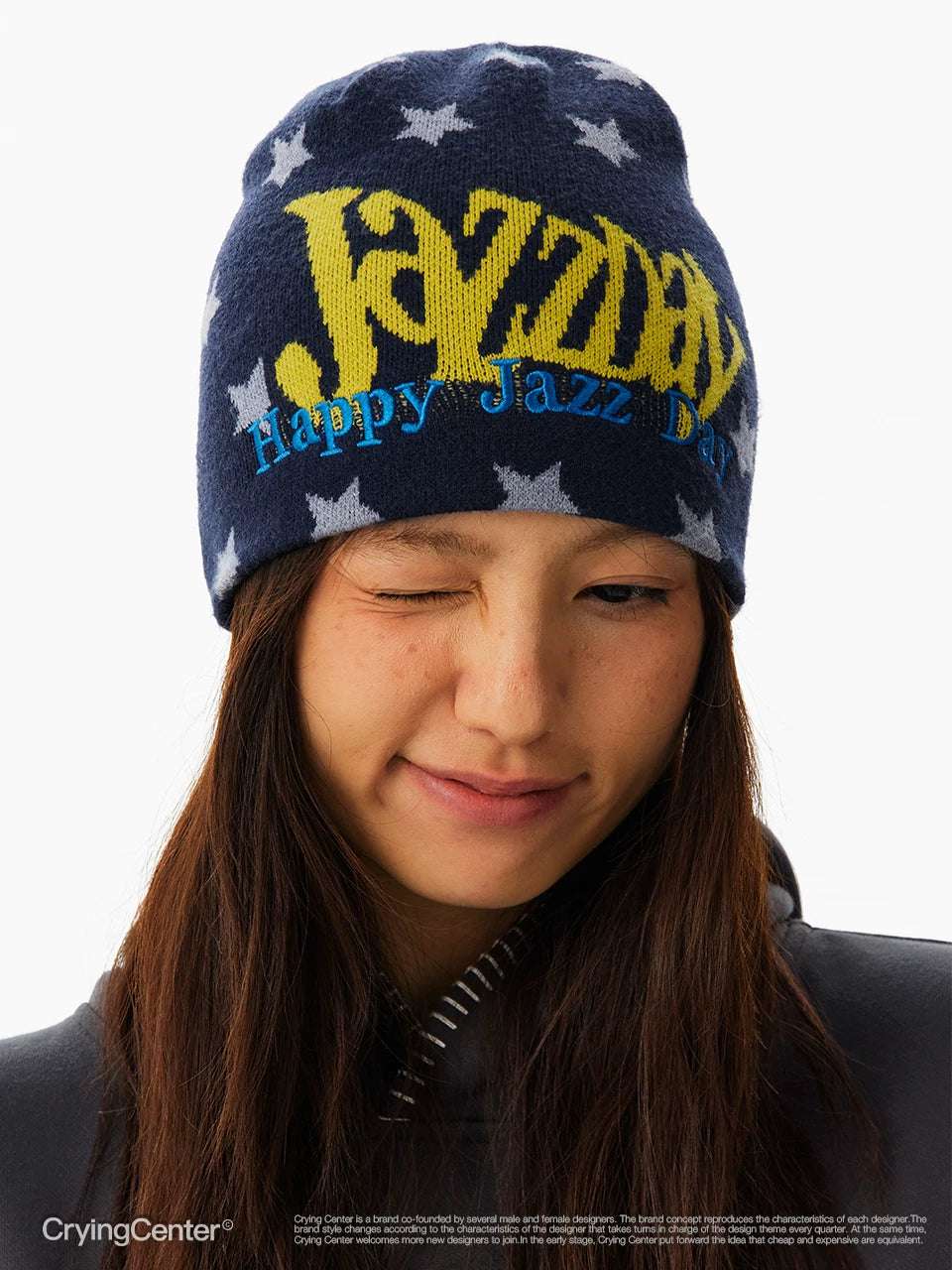 MULTICOLOR EMBROIDERED JACQUARD HAT