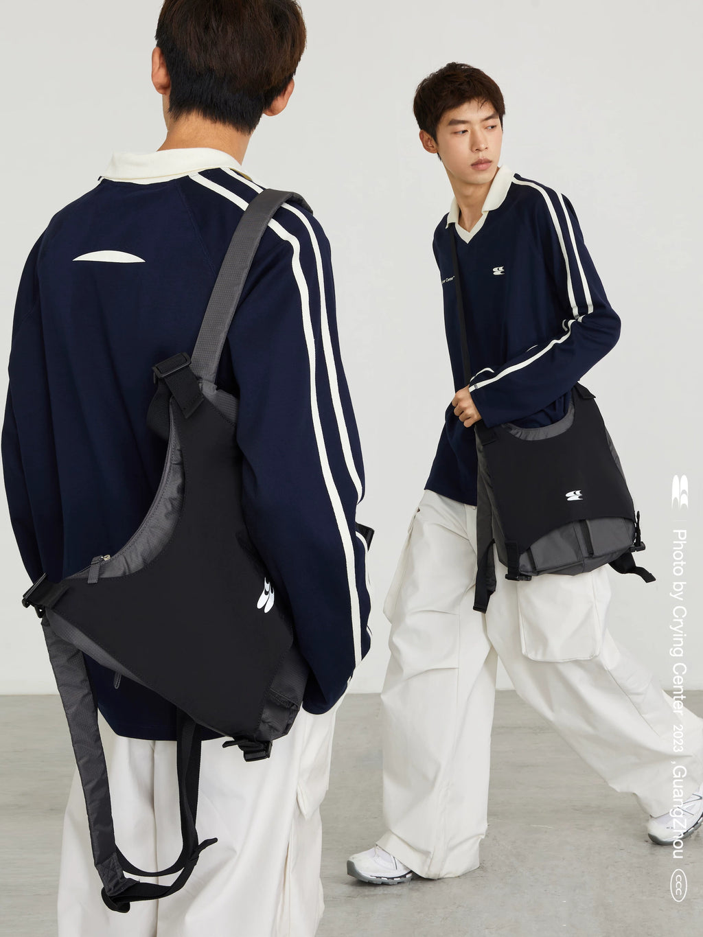 FUNCTIONAL OUTDOOR CROSSBODY VEST BAG
