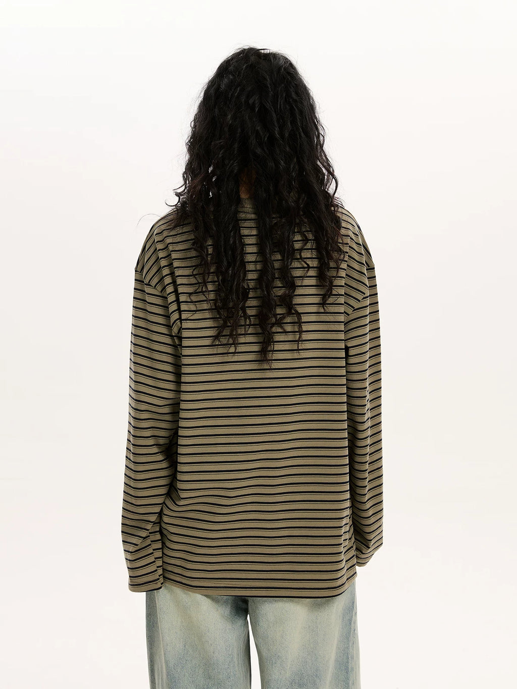 RETRO STRIPED LONG SLEEVE SHIRT