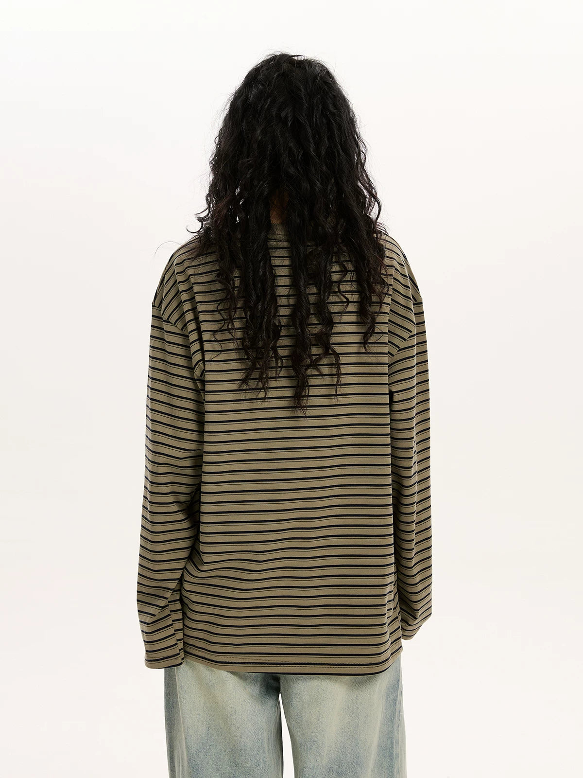 RETRO STRIPED LONG SLEEVE SHIRT