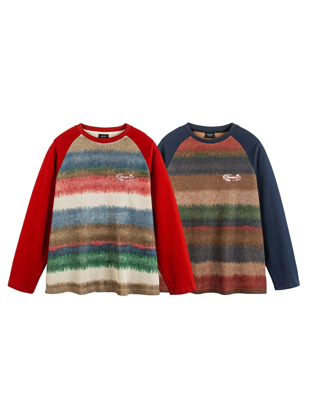 RETRO GRADIENT BLOCK SWEATER