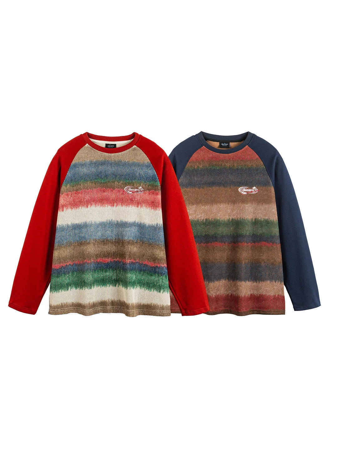 RETRO GRADIENT BLOCK SWEATER