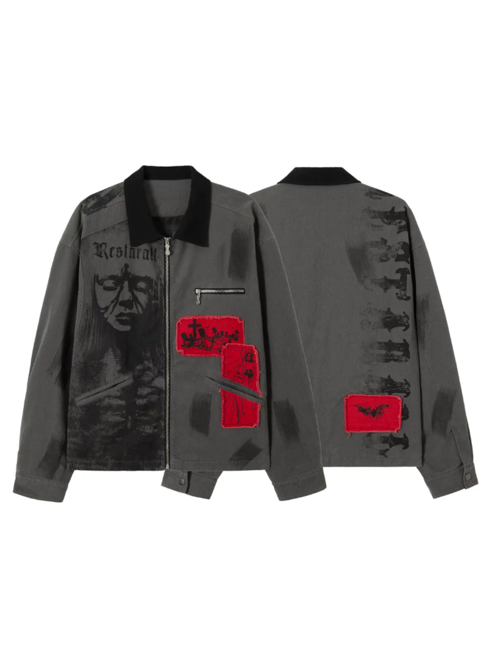 RETRO PATCH DETROIT JACKET