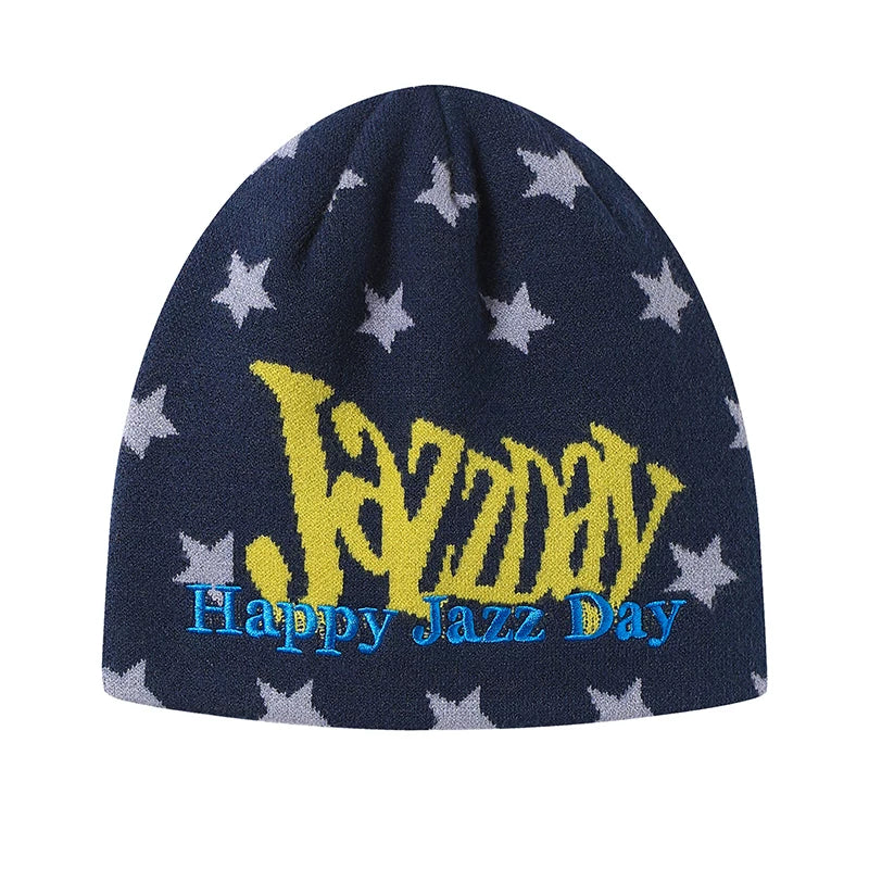 MULTICOLOR EMBROIDERED JACQUARD HAT