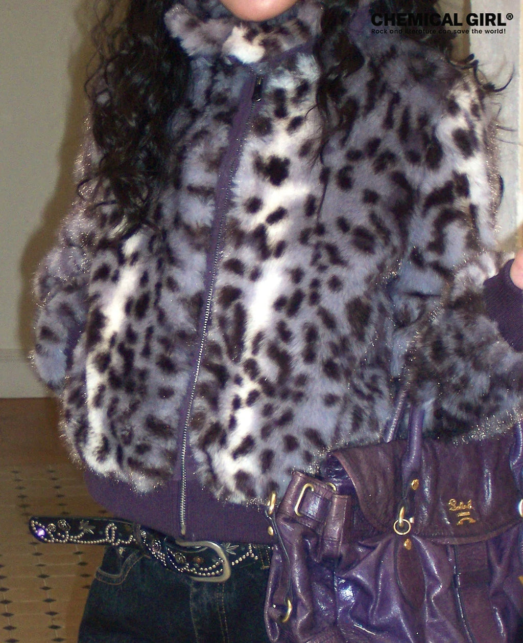 化学少女 | RETRO LEOPARD FUR JACKET【ID:TN00150】