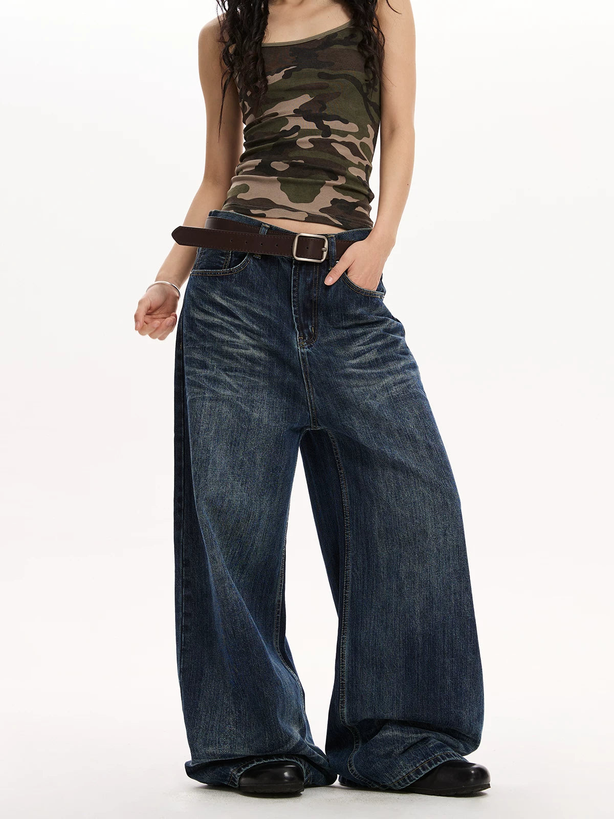 VATTY | VINTAGE WASH CAT WHISKERS JEANS【ID:TN00210】