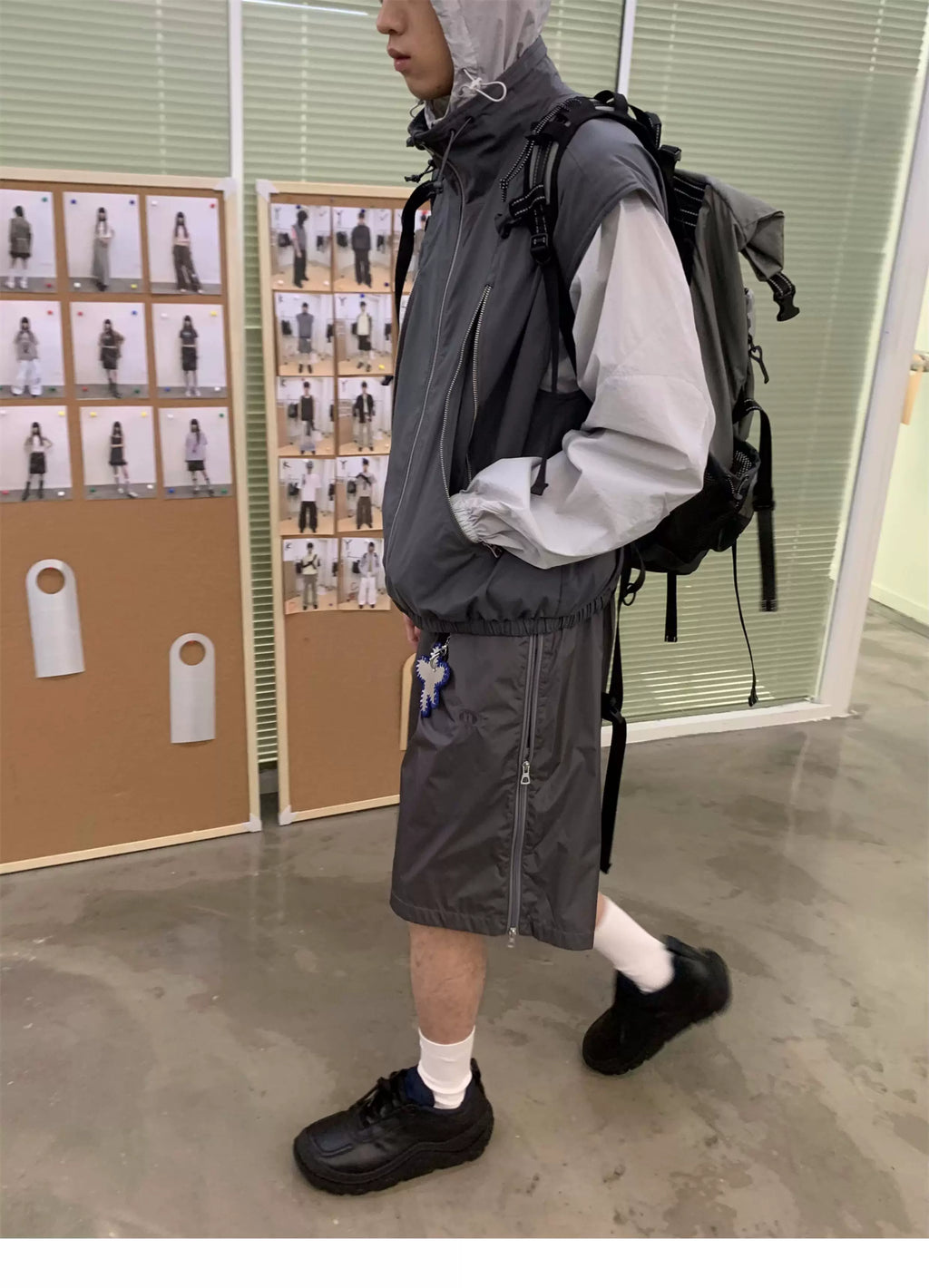 Switch Zip Shorts