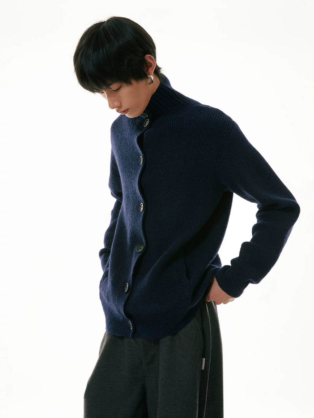 FUNKYFUN | FUNKY COLOR BUTTON CARDIGAN【ID:TN00174】
