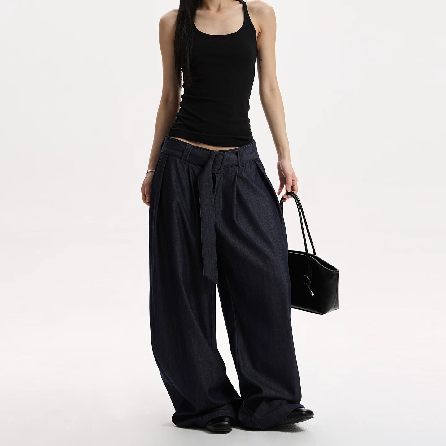 VINTAGE DRAPEY CASUAL PANTS