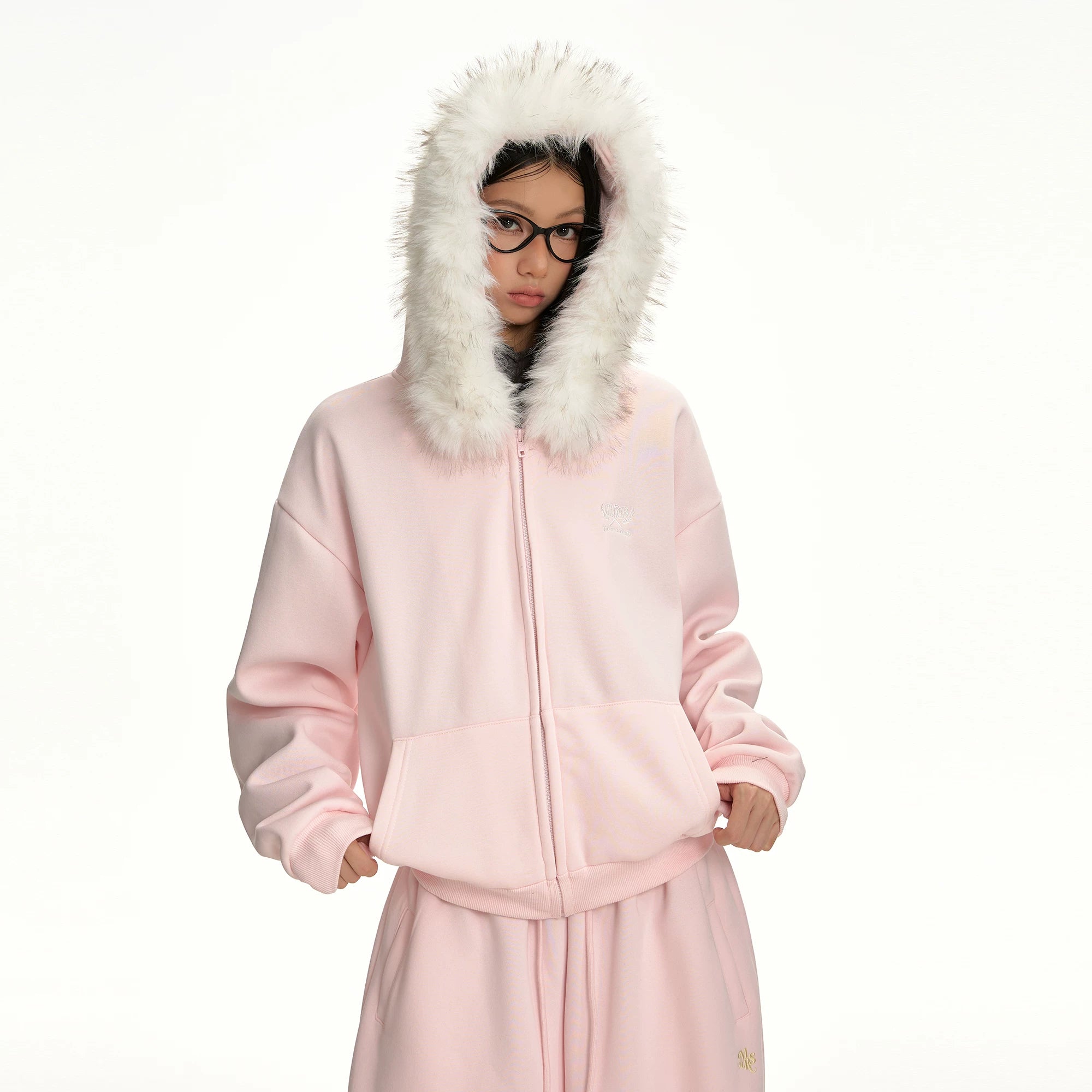 CASUAL HOODED SWEATER SET