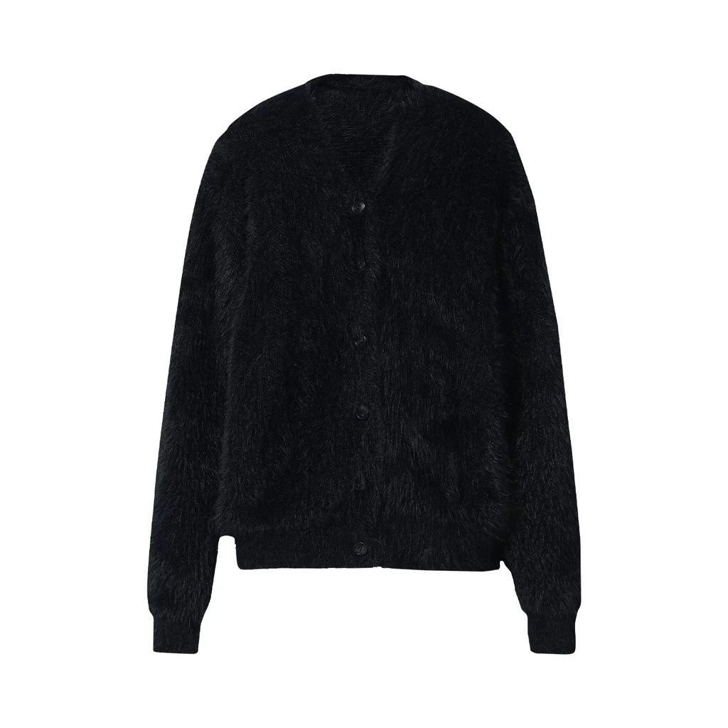 FUNKYFUN | RETRO CHIC KNIT CARDIGAN SWEATER【ID:TN00190】