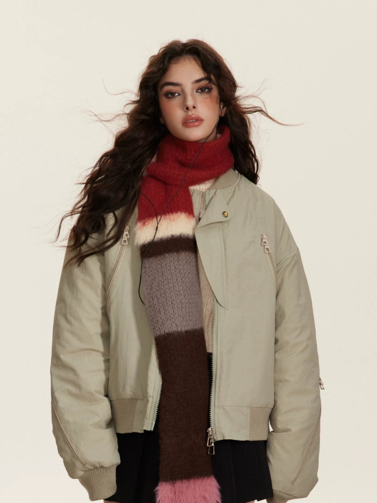 DECONSTRUCTED SANDWICH COTTON JACKET