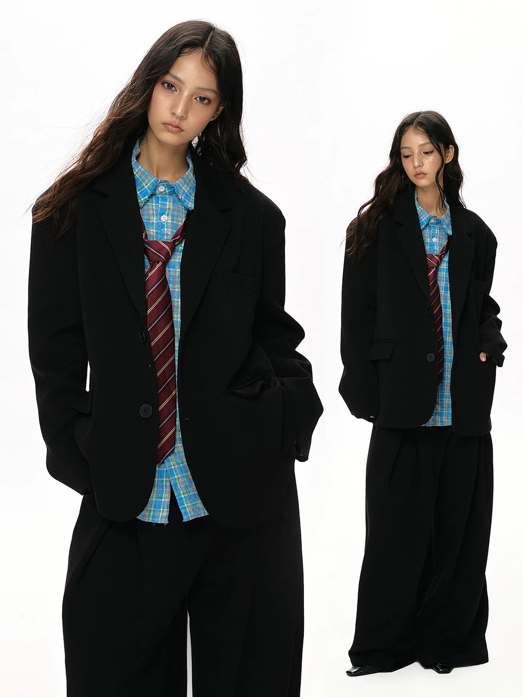 VATTY | VINTAGE CASUAL SUIT JACKET SET【ID:TN00209】