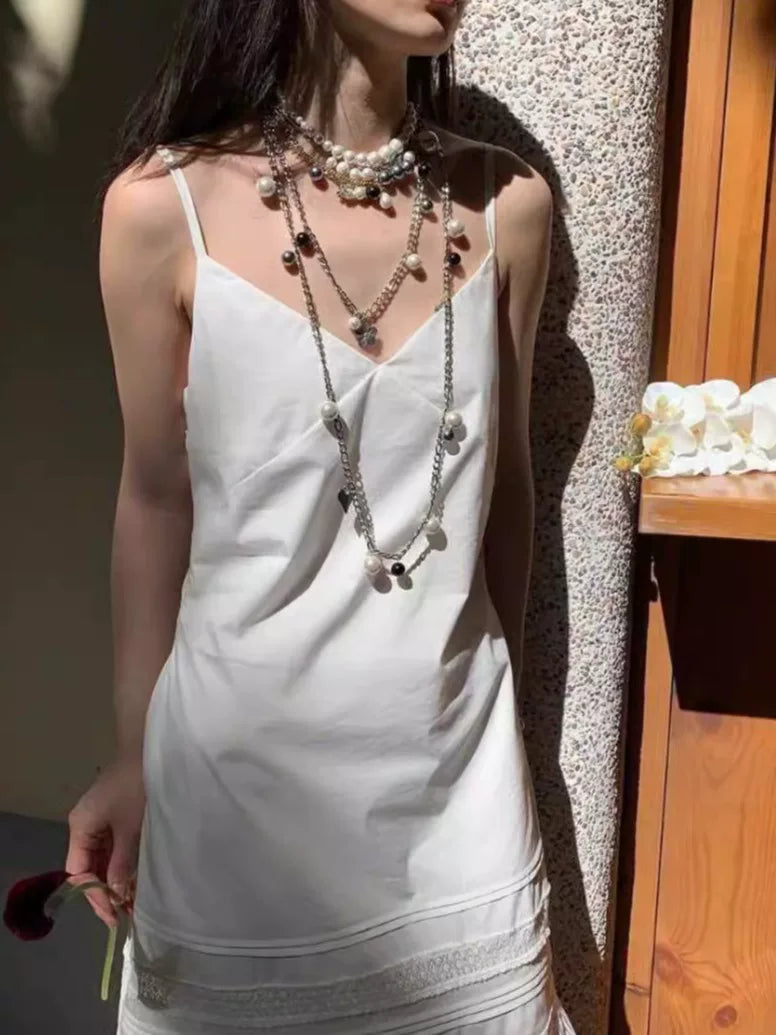 LAYERED NECKLACE AND WAIST CHAIN SET