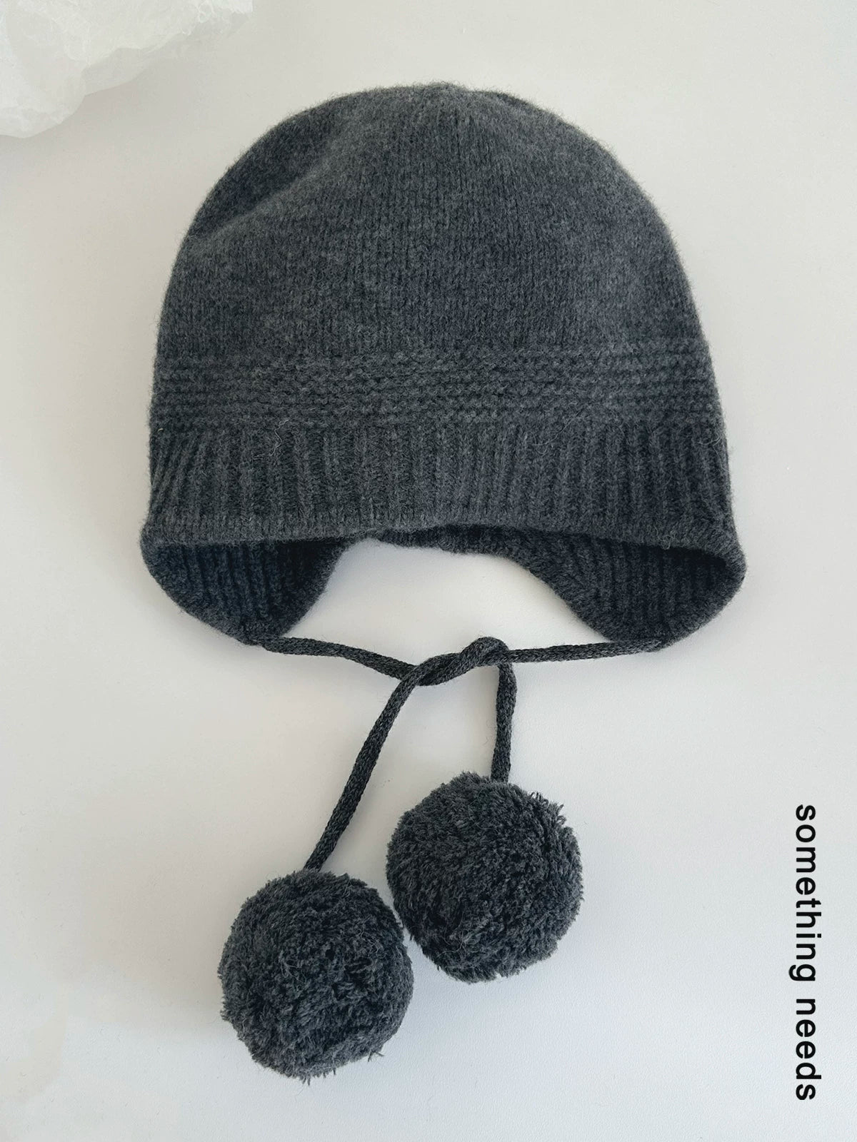 TRIA SELECT | WOOL KNIT BEANIE WITH POM POM【ID:TN00082】